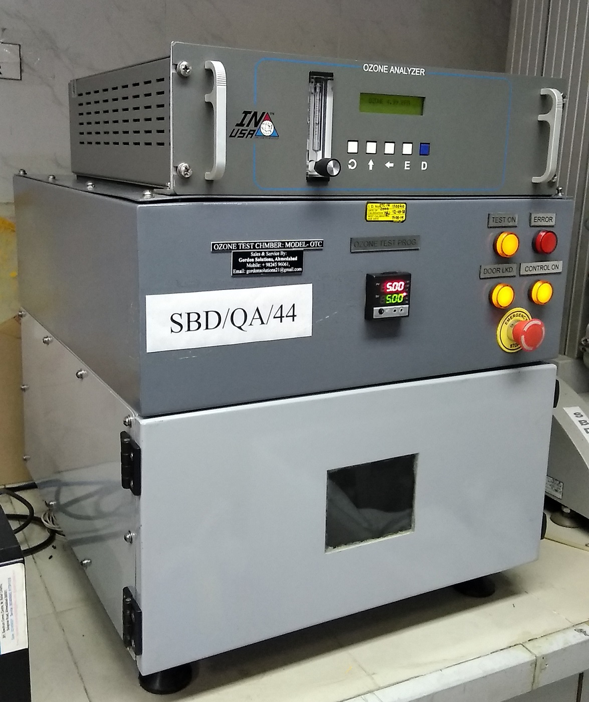 Ozone & Climatic Test Chambers Gordon Solutions